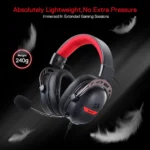 Redragon H376 AURORA USB Wired Gaming Headset (Black) - Image 4