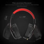 Redragon H510-1 ZEUS 2 Wired Gaming Headset - 7.1 Surround Sound (Black) - Image 4